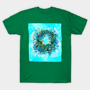 Pine tree needles with flowers T-Shirt